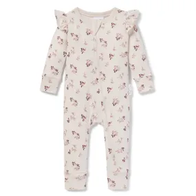 Aster and Oak Zip Growsuit - Berry