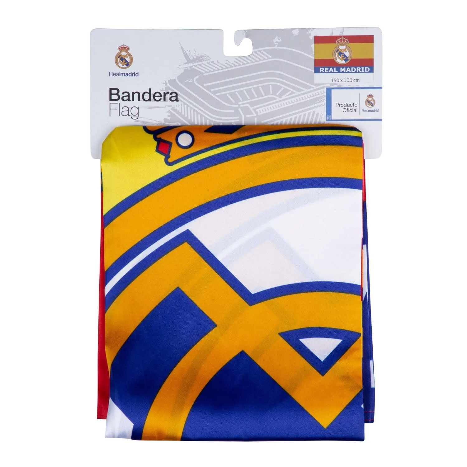 Bandera España Escudo Real Madrid