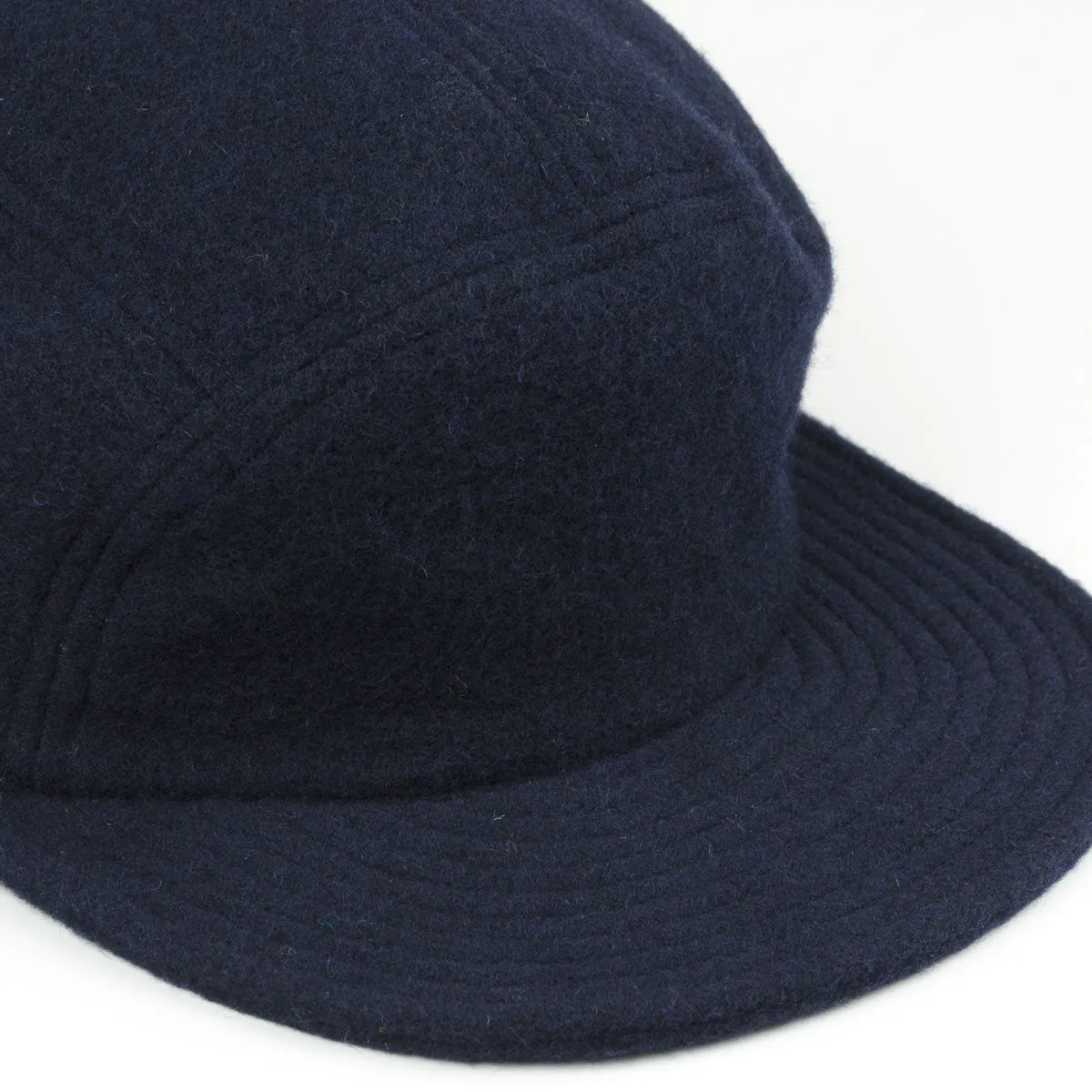 cableami - Wool Flannel Cap - Navy