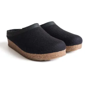 Cork & Wool Clog Black