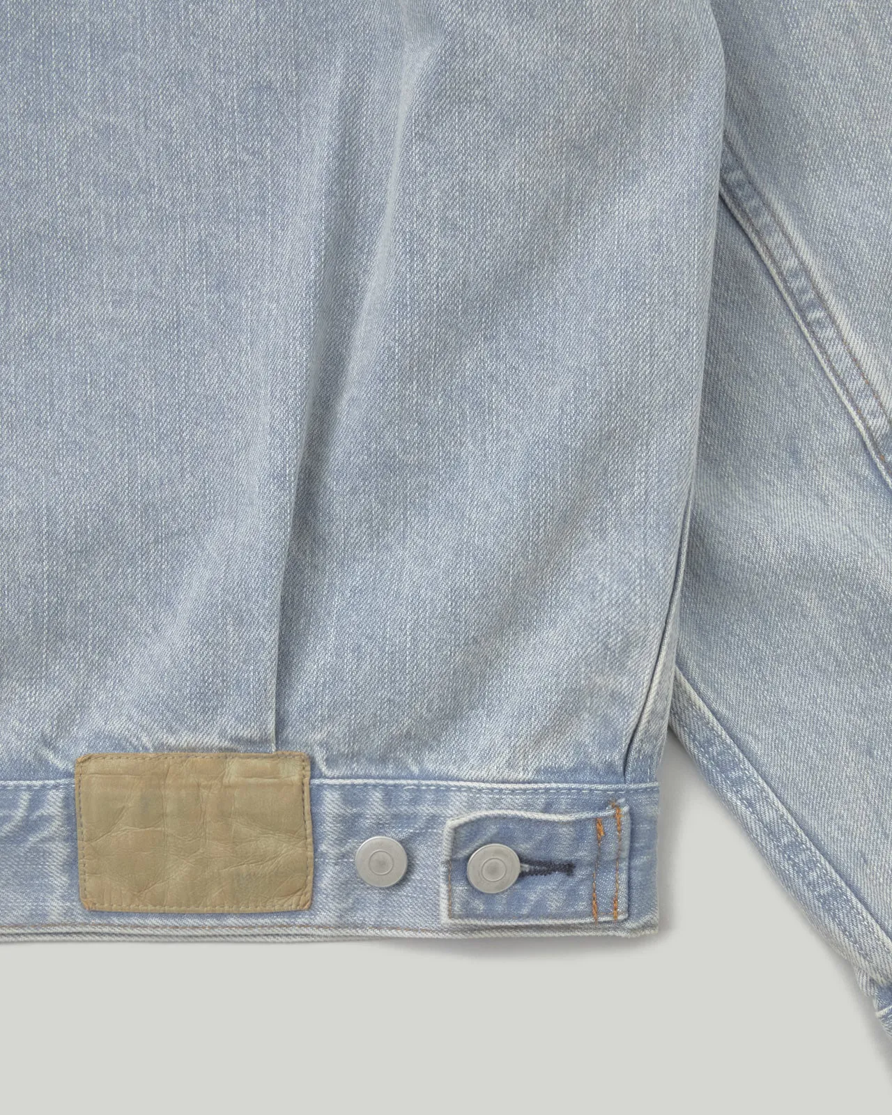 Double Pocket Jean Jacket Light Blue