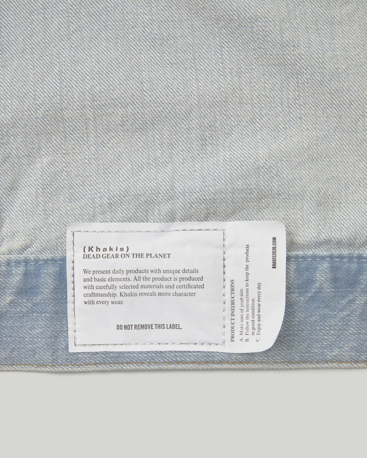 Double Pocket Jean Jacket Light Blue