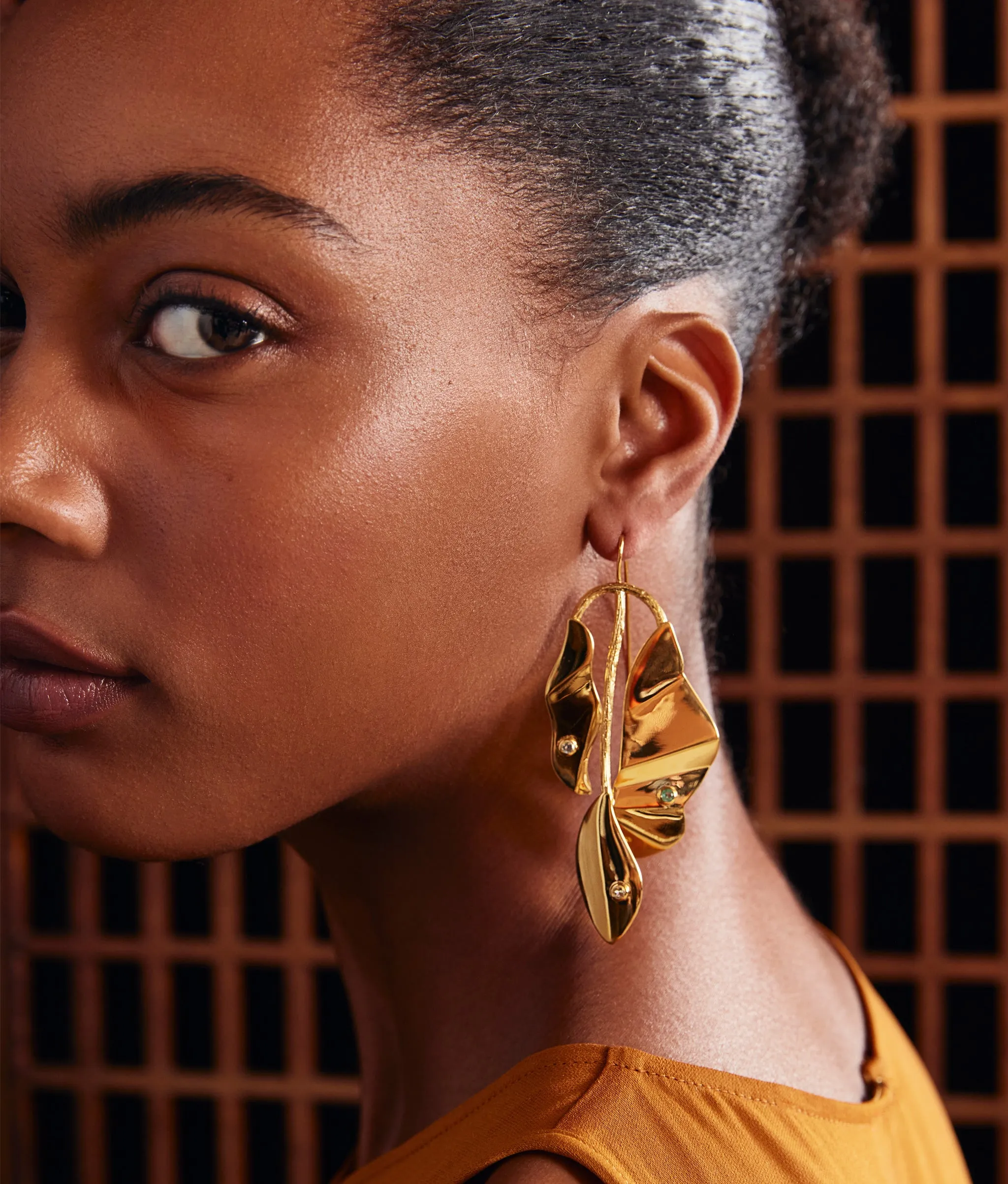 Gold Breeze Earrings