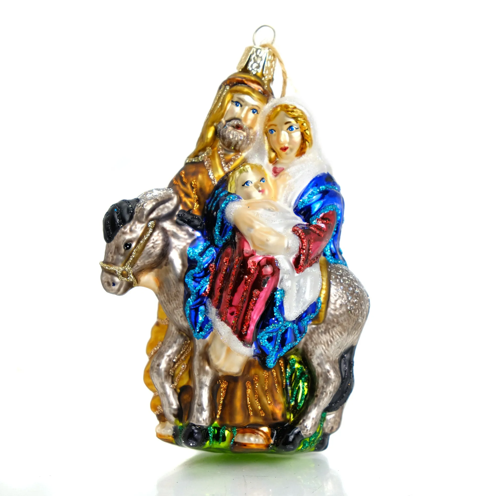 Holy Family Flight to Egypt Ornament