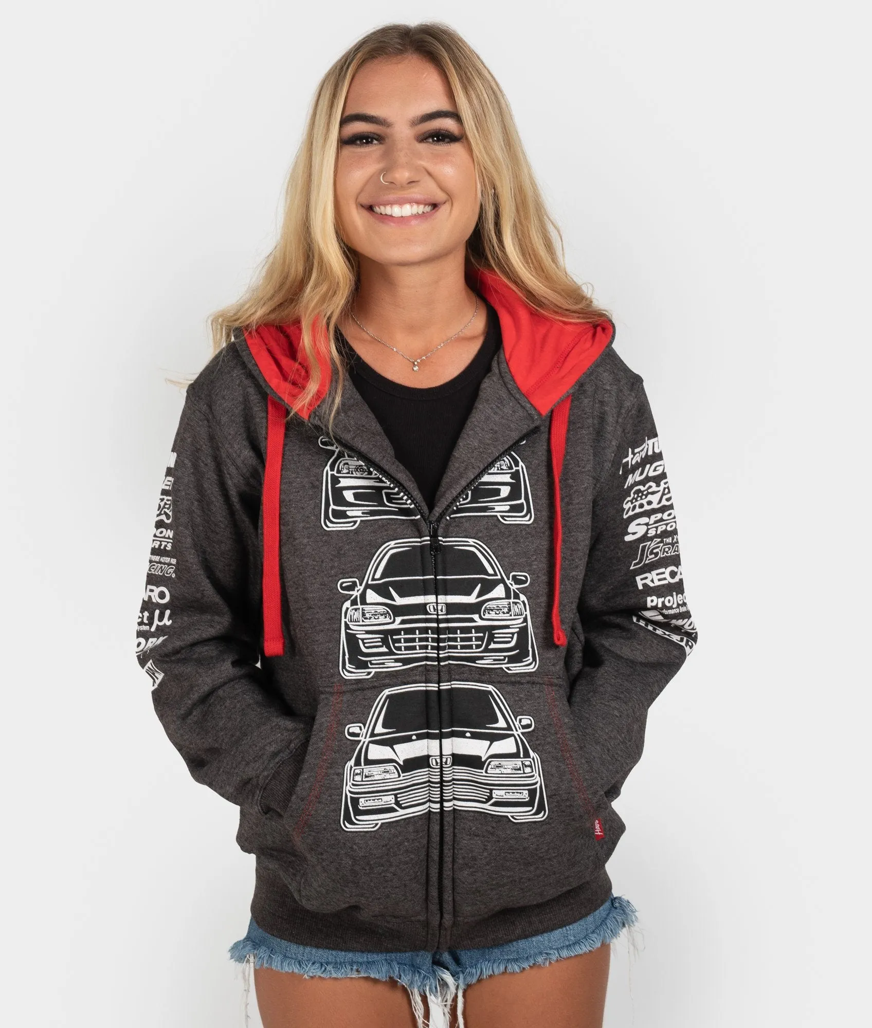 Honda Civic EK, EG, ED Womens Hoodie