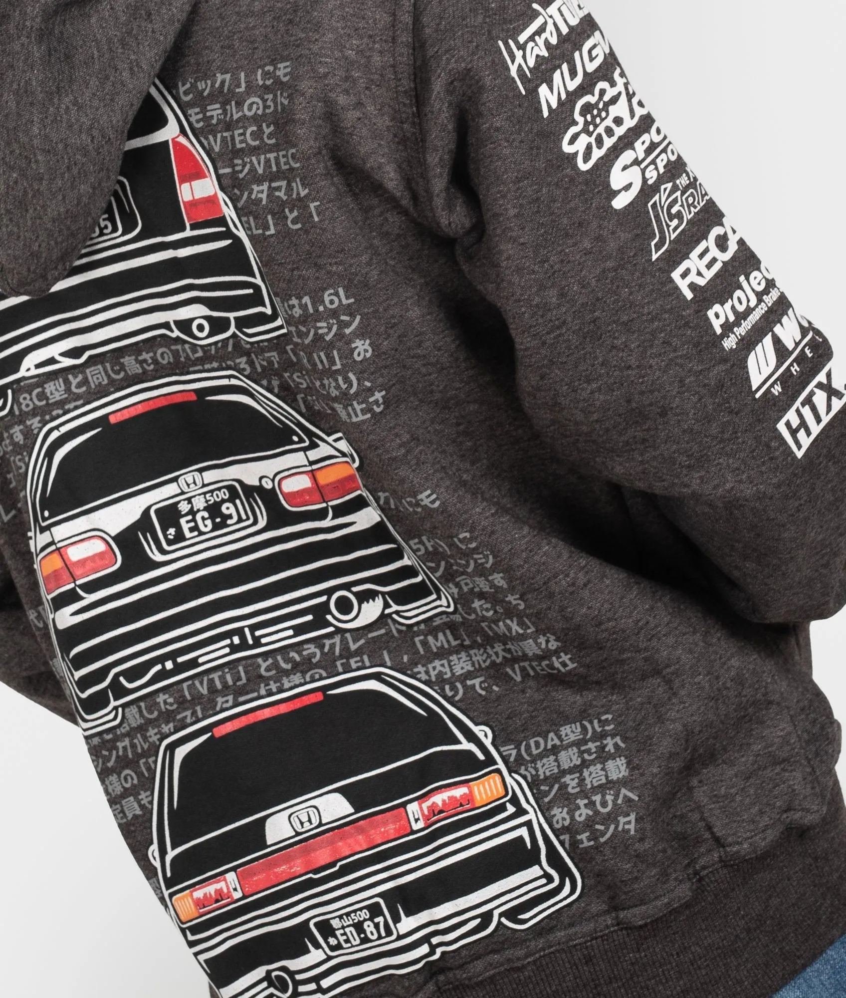 Honda Civic EK, EG, ED Womens Hoodie