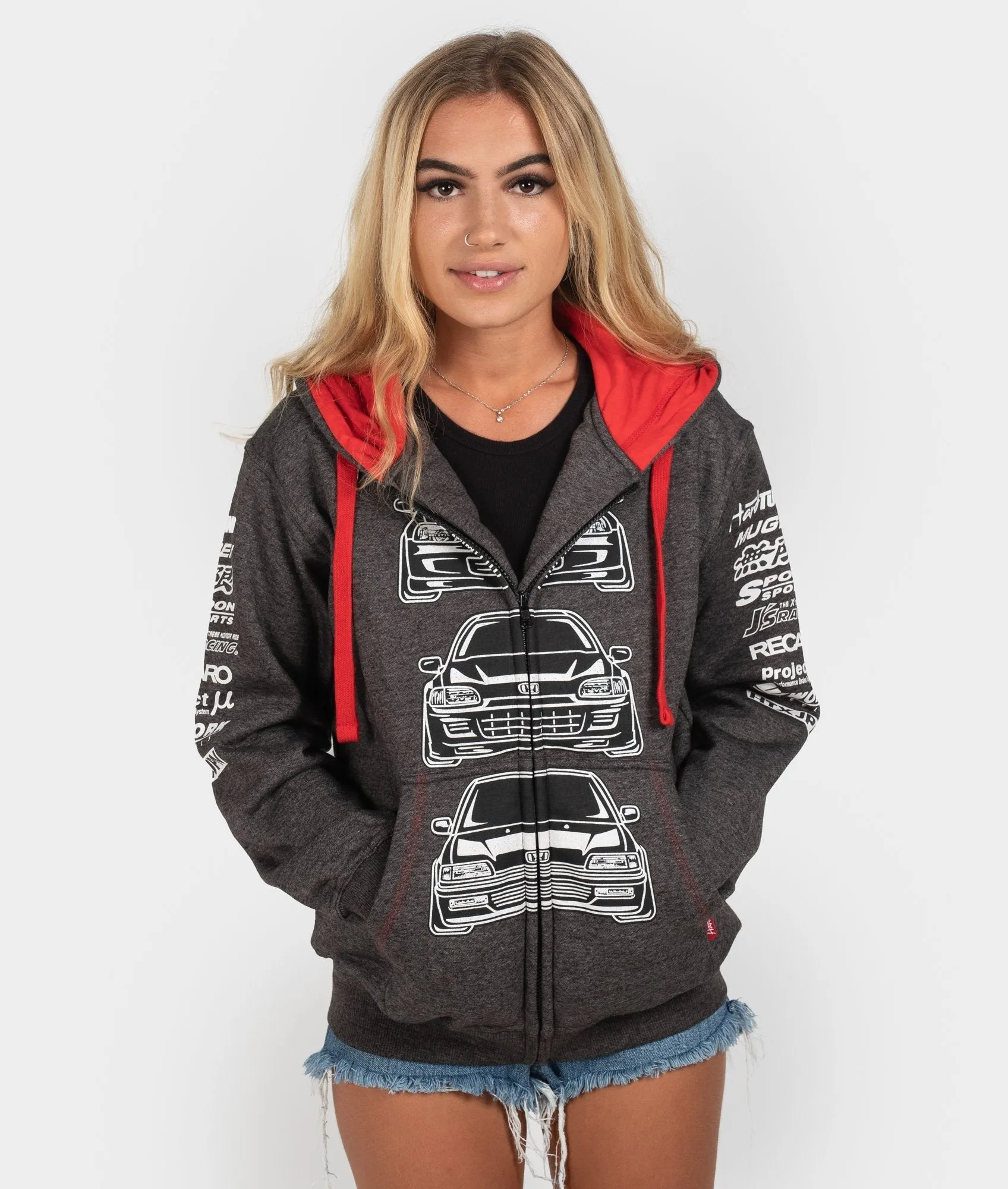 Honda Civic EK, EG, ED Womens Hoodie