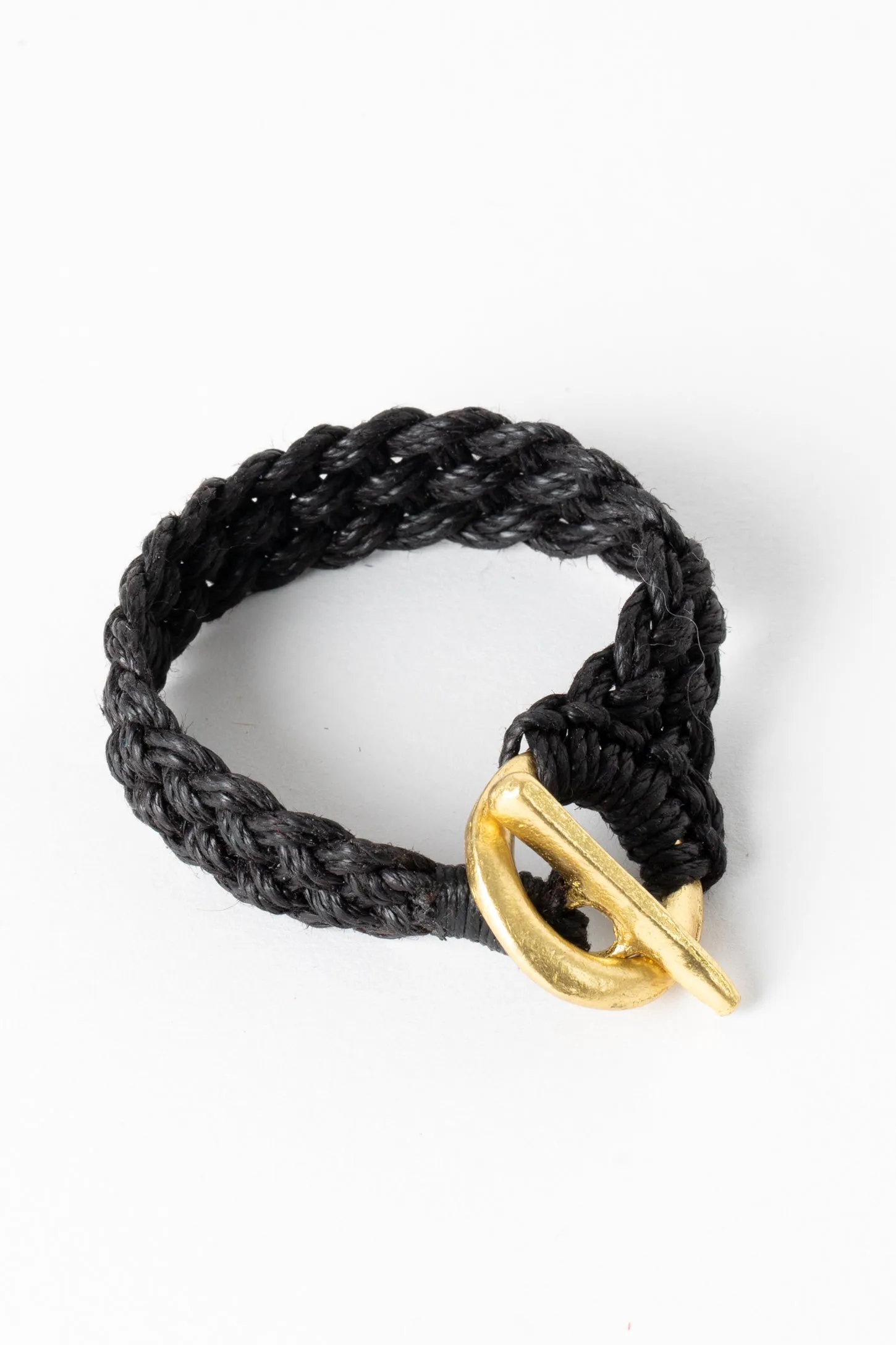 Latch and Lock Woven Bracelet