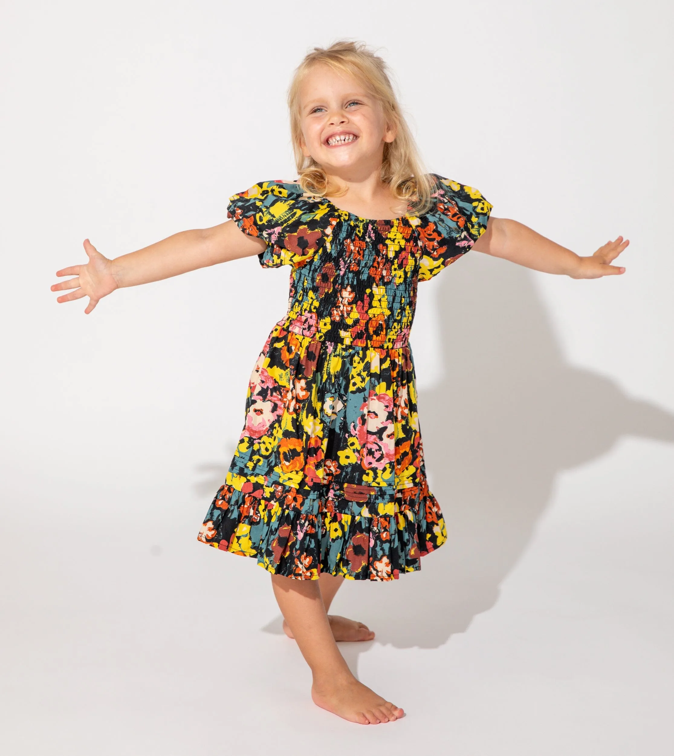 Littles Coralie Dress | Monet