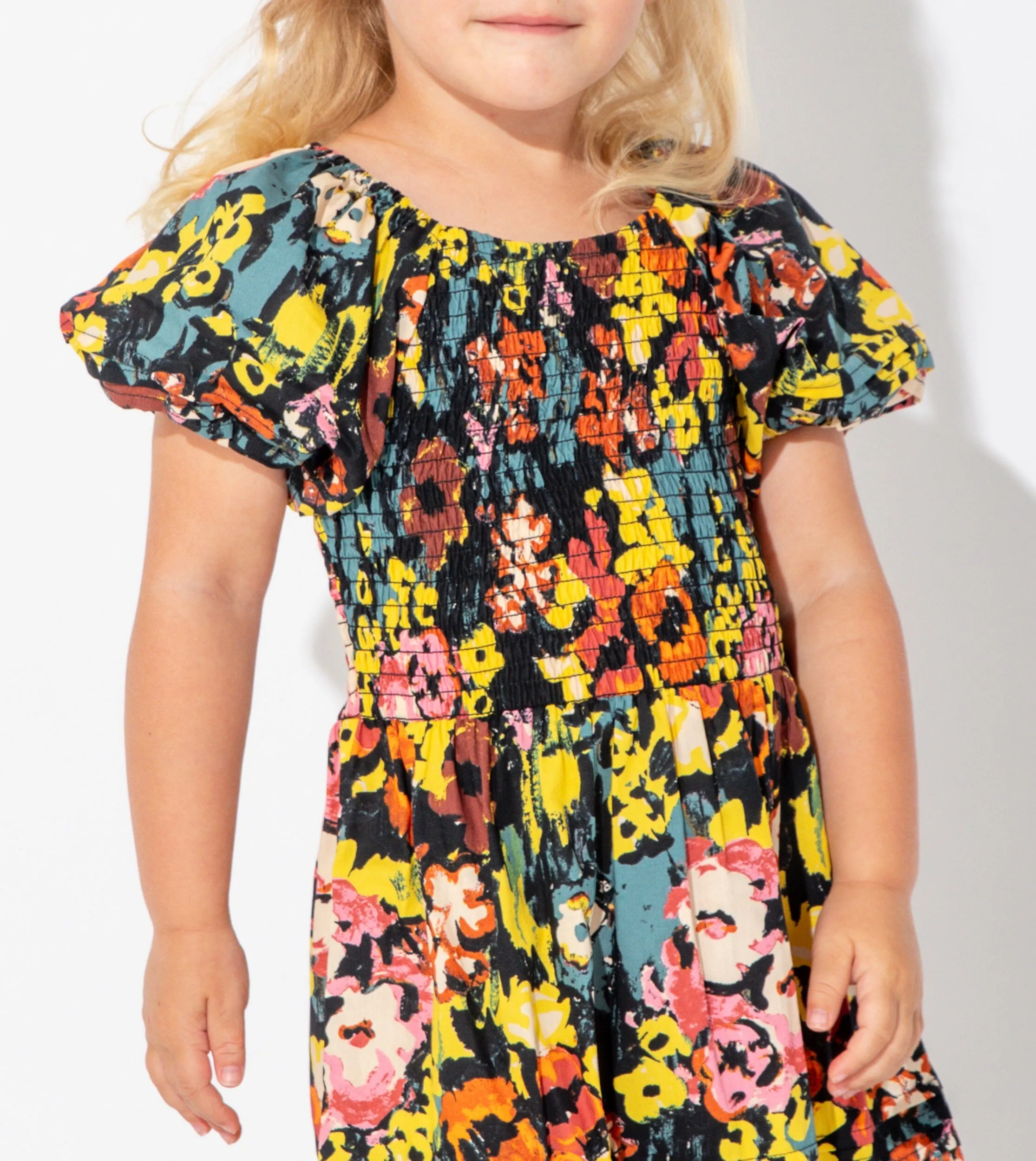 Littles Coralie Dress | Monet