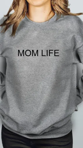 MOM LIFE CREWNECK SWEATER