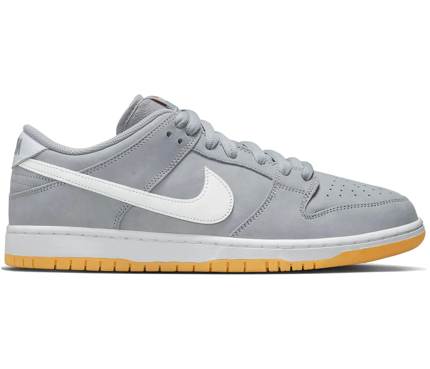 Nike SB Dunk Low Pro ISO Orange Label Grey Gum