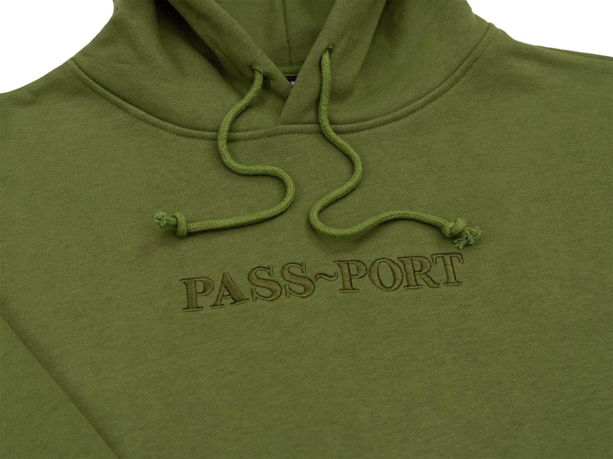 Passport Official Contrast Organic Hoodie