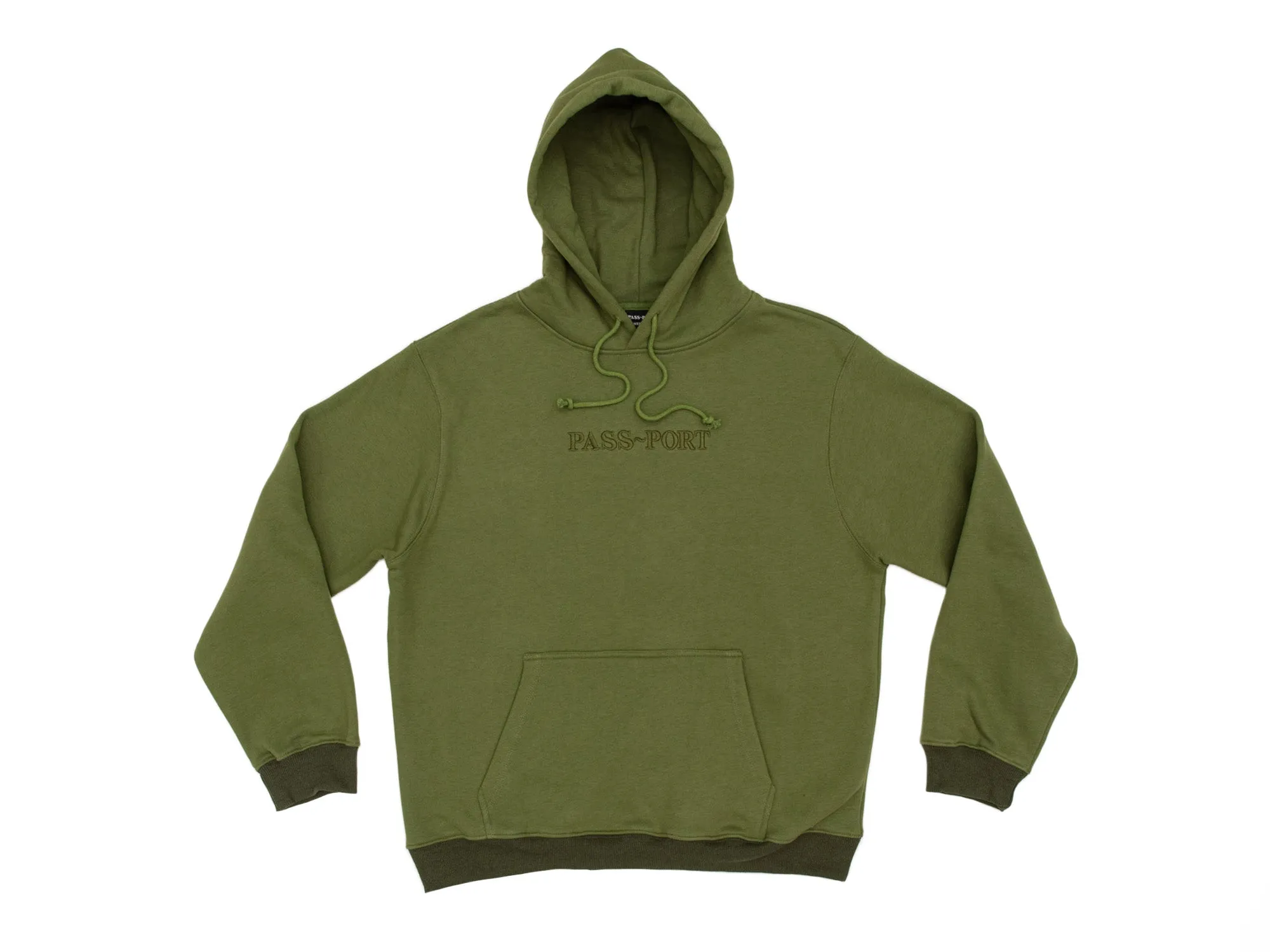 Passport Official Contrast Organic Hoodie