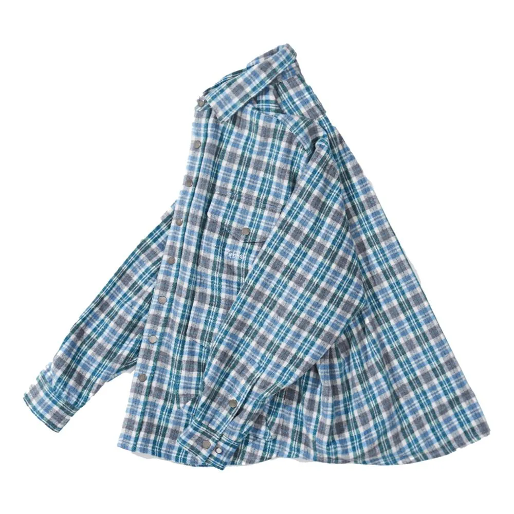 PUBLISH CHECK SHIRT-BLUE