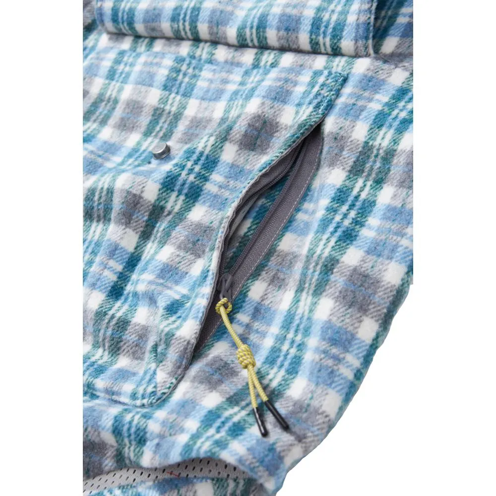 PUBLISH CHECK SHIRT-BLUE