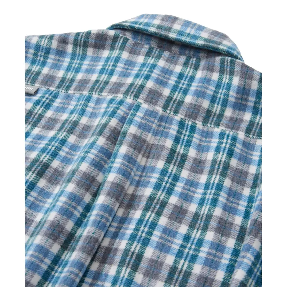 PUBLISH CHECK SHIRT-BLUE