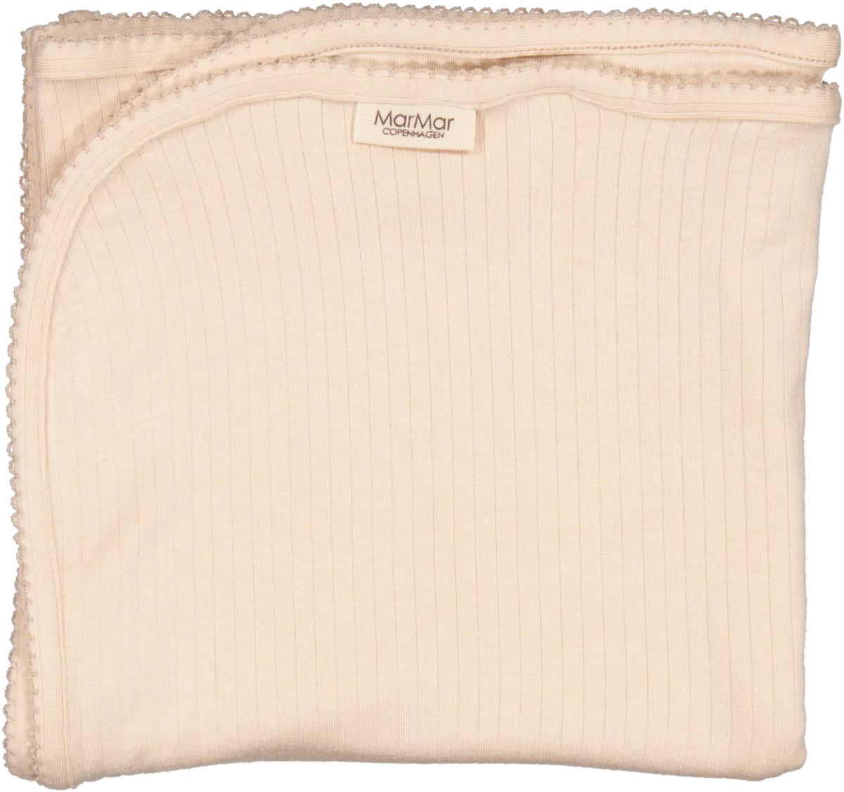 Receiving Blanket - Beige Rose