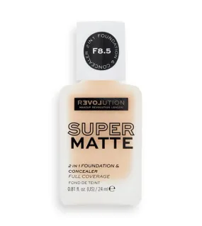 Revolution Relove - Base de maquillaje Super Matte - F8.5