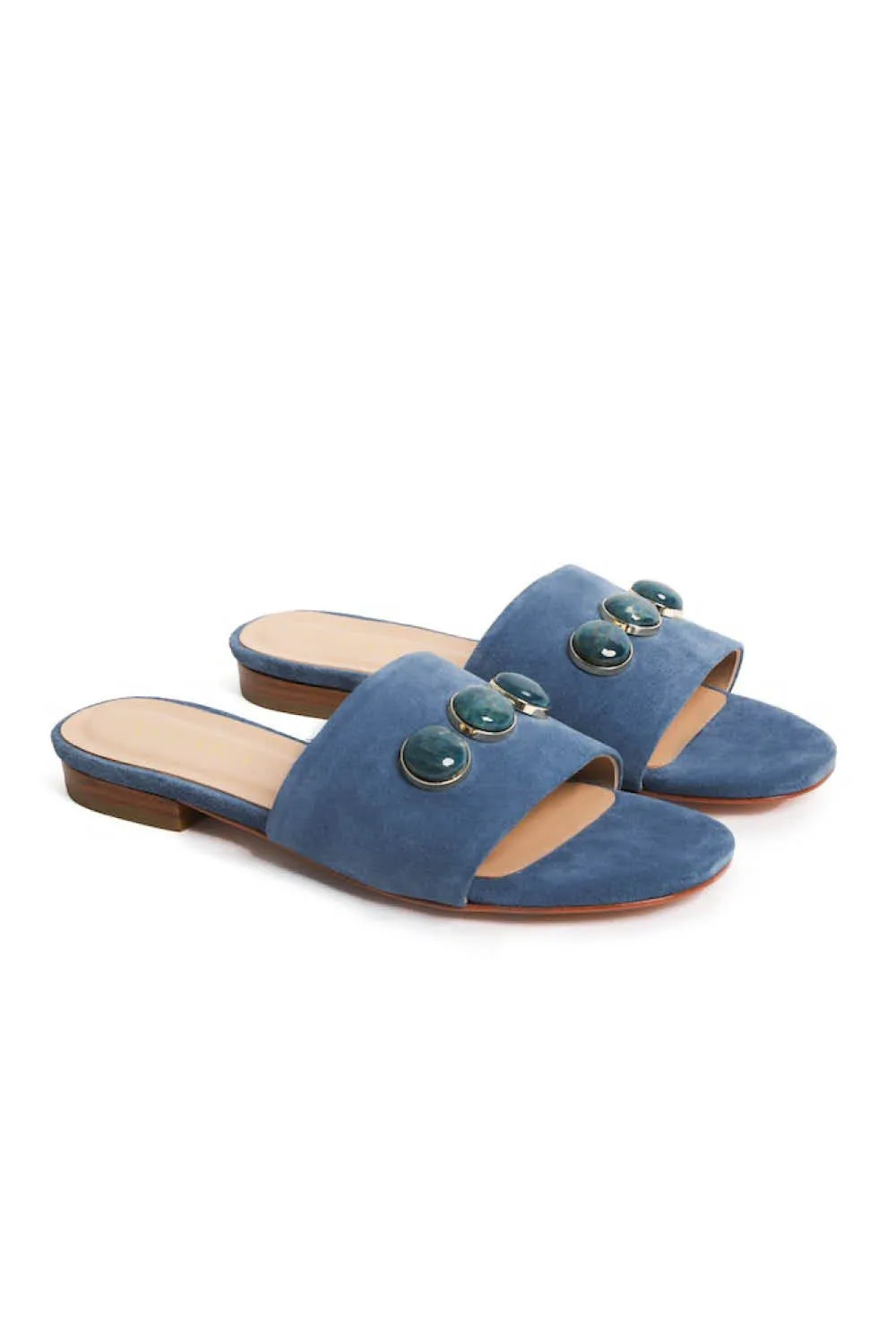 SAHARA Blue Apatite Sandal