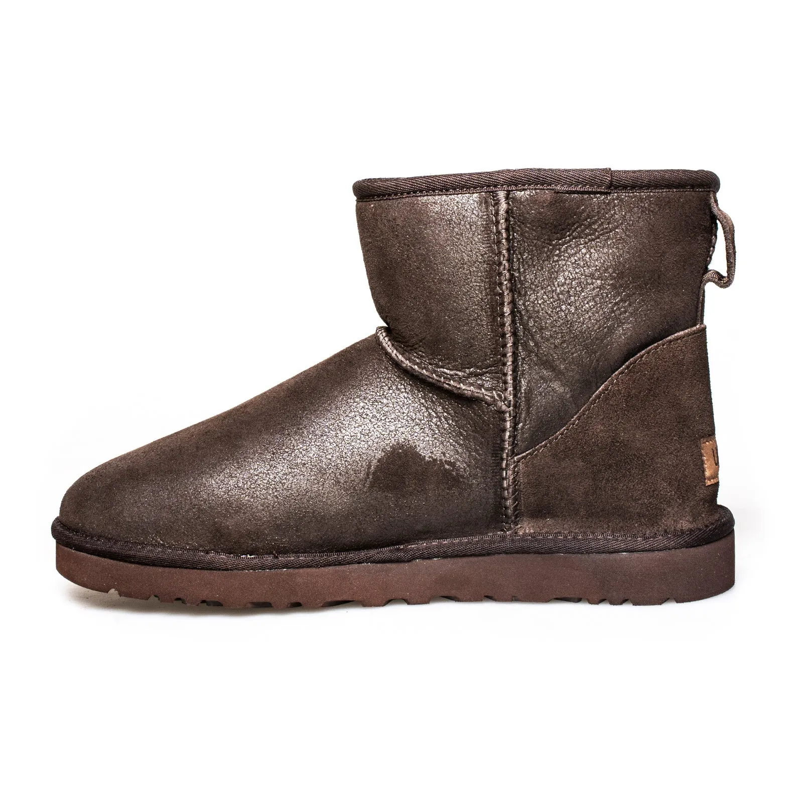 UGG Classic Mini Bomber Jacket Chocolate Boots - Men's