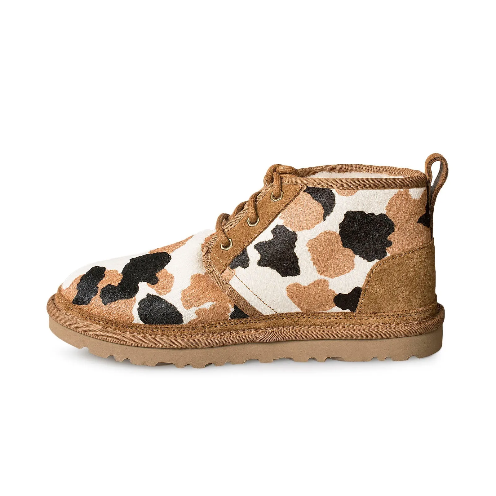 UGG Neumel Cow Print Chestnut Boots - Men's