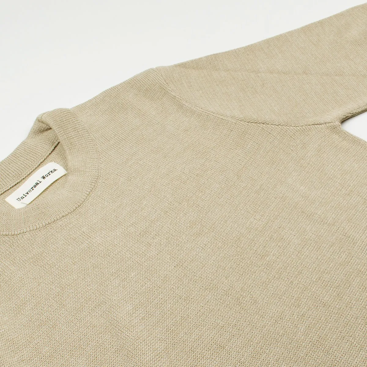 Universal Works - Loose Fisherman Jumper Merino ½ Milano - Aran