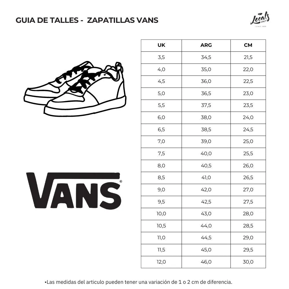 Zapatillas Vans U Era Black/Black